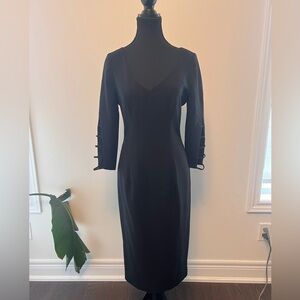 Black Halo tailored dress size 2